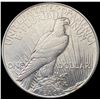 Image 2 : 1921 Silver Peace Dollar NICELY CIRCULATED