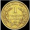 Image 2 : 1854 Rare Gold Dollar NICELY CIRCULATED