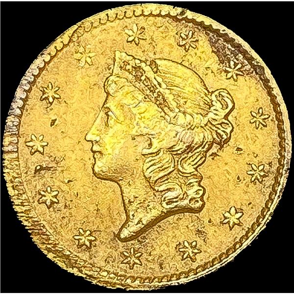 1851 Rare Gold Dollar NICELY CIRCULATED