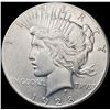 Image 1 : 1928 Silver Peace Dollar CLOSELY UNCIRCULATED