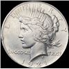 Image 1 : 1921 Silver Peace Dollar CLOSELY UNCIRCULATED