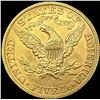 Image 2 : 1882 $5 Gold Half Eagle UNCIRCULATED