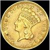 Image 1 : 1856 Rare Gold Dollar CLOSELY UNCIRCULATED