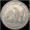 Image 2 : 1842 Seated Liberty Half Dollar CLOSELY UNCIRCULAT