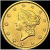 Image 1 : 1853 Rare Gold Dollar UNCIRCULATED