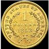 Image 2 : 1853 Rare Gold Dollar UNCIRCULATED