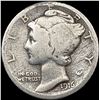 Image 1 : 1916-D Mercury Dime NICELY CIRCULATED