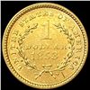 Image 2 : 1853 Rare Gold Dollar CLOSELY UNCIRCULATED