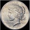 Image 1 : 1921 Silver Peace Dollar CLOSELY UNCIRCULATED