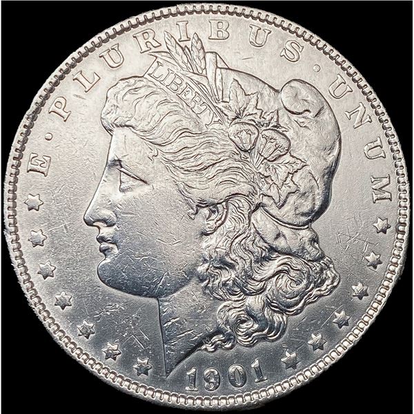 1901 Morgan Silver Dollar CLOSELY UNCIRCULATED