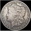 Image 1 : 1890-CC Morgan Silver Dollar NICELY CIRCULATED