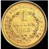 Image 2 : 1852 Rare Gold Dollar UNCIRCULATED