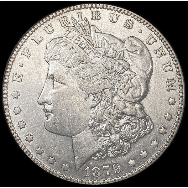 1879-S 7TF Rev 78 Morgan Silver Dollar CLOSELY UNC