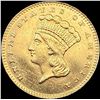 Image 1 : 1883 Rare Gold Dollar UNCIRCULATED