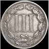 Image 2 : 1881 Nickel Three Cent NEARLY UNCIRCULATED
