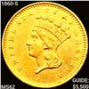 Image 1 : 1860-S Rare Gold Dollar UNCIRCULATED
