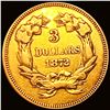 Image 2 : 1872 $3 Gold Piece CHOICE AU