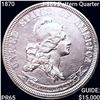 Image 1 : 1870 J-889 Pattern Quarter UNCIRCULATED +