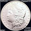 Image 1 : 1879-CC Capped CC Morgan Silver Dollar UNCIRCULATE