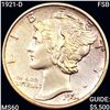 Image 1 : 1921-D FSB Mercury Dime UNCIRCULATED