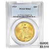 Image 1 : 1924 SG $20 Gold Double Eagle PCGS MS63