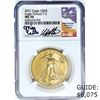 Image 1 : 2021 $50 Gold Eagle T-2 NGC MS70
