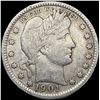 Image 1 : 1901 Barber Quarter NEARLY UNCIRCULATED