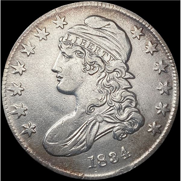 1834 Capped Bust Half Dollar CLOSELY UNCIRCULATED