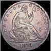 Image 1 : 1878 Seated Liberty Half Dollar NEARLY UNCIRCULATE