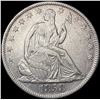 Image 1 : 1858-O Seated Liberty Half Dollar CLOSELY UNCIRCUL