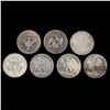 Image 2 : (7) Varied US Half Dollars (1856, 1895-O, 1909-S,