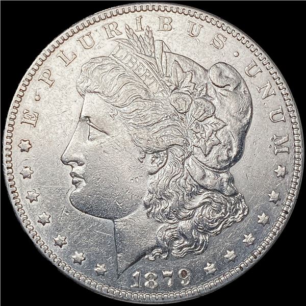 1879-S Rev 78 Morgan Silver Dollar CLOSELY UNCIRCULATED