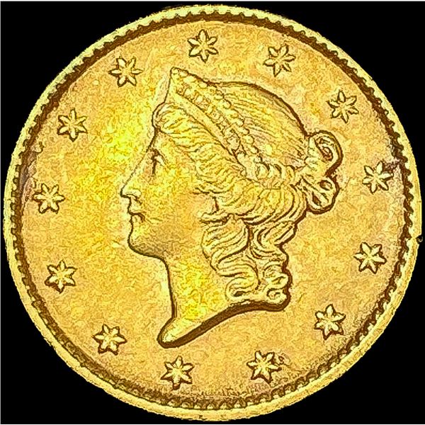 1852 Rare Gold Dollar CLOSELY UNCIRCULATED