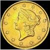 Image 1 : 1852 Rare Gold Dollar CLOSELY UNCIRCULATED