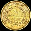 Image 2 : 1852 Rare Gold Dollar CLOSELY UNCIRCULATED