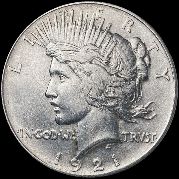 1921 Silver Peace Dollar CLOSELY UNCIRCULATED