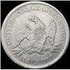 Image 2 : 1864-S Seated Liberty Half Dollar CLOSELY UNCIRCUL