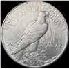 Image 2 : 1921 Silver Peace Dollar NICELY CIRCULATED