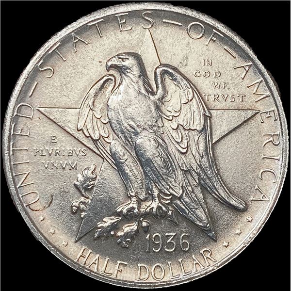 1936 Texas Half Dollar GEM BU