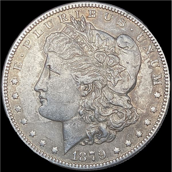 1879-S 7TF Rev 78 Morgan Silver Dollar CLOSELY UNC