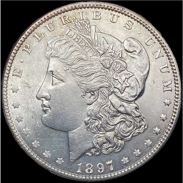 1897 VAM-6A Morgan Silver Dollar UNCIRCULATED