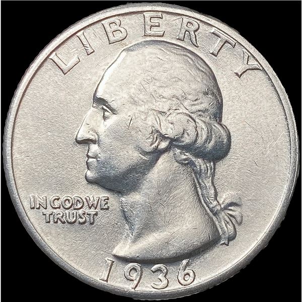 1936-D Washington Silver Quarter UNCIRCULATED