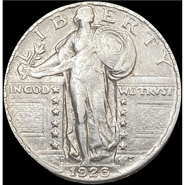 1926-D Standing Liberty Quarter CLOSELY UNCIRCULAT