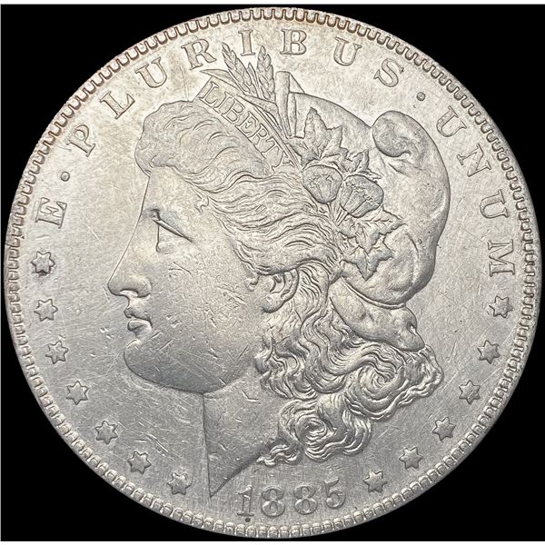 1885-S Morgan Silver Dollar CLOSELY UNCIRCULATED