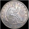 Image 1 : 1872 Seated Liberty Half Dollar CLOSELY UNCIRCULAT