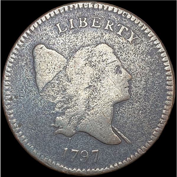 1797 Liberty Cap Half Cent NICELY CIRCULATED