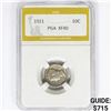 Image 1 : 1921 Mercury Silver Dime PGA XF40