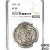 Image 1 : 1901 Morgan Silver Dollar NGC VF35