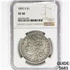 Image 1 : 1892-S Morgan Silver Dollar NGC XF40