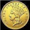 Image 1 : 1856 $3 Gold Piece UNCIRCULATED